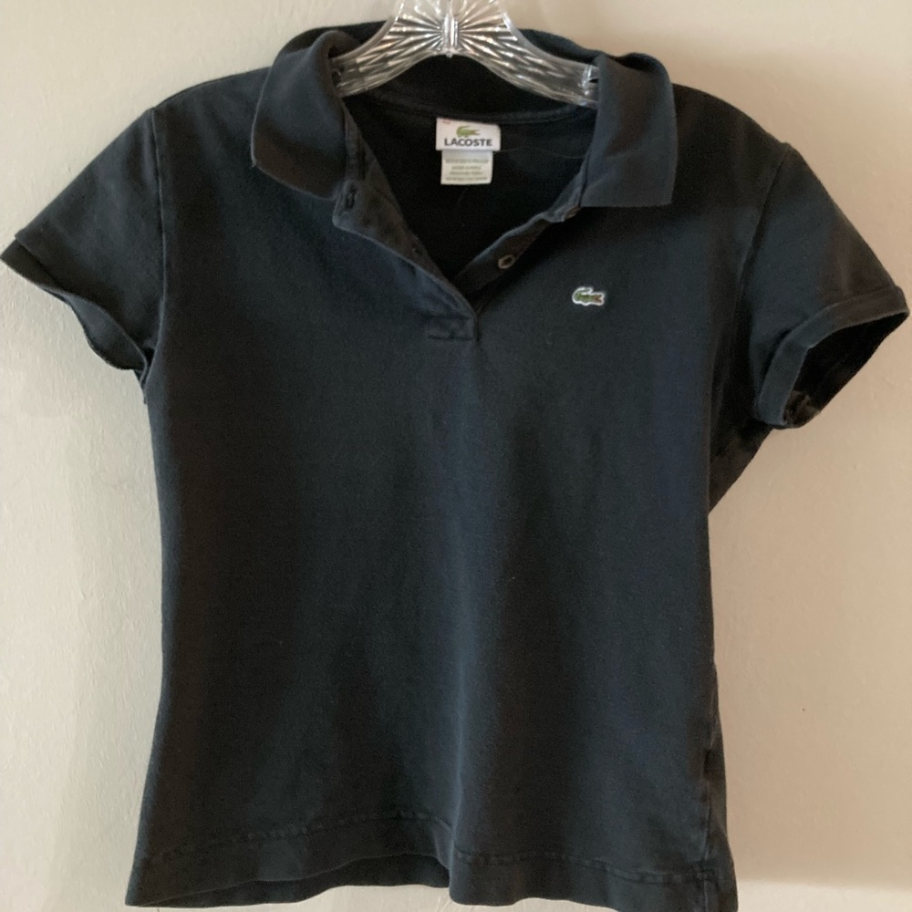 Black Izod polo 40
